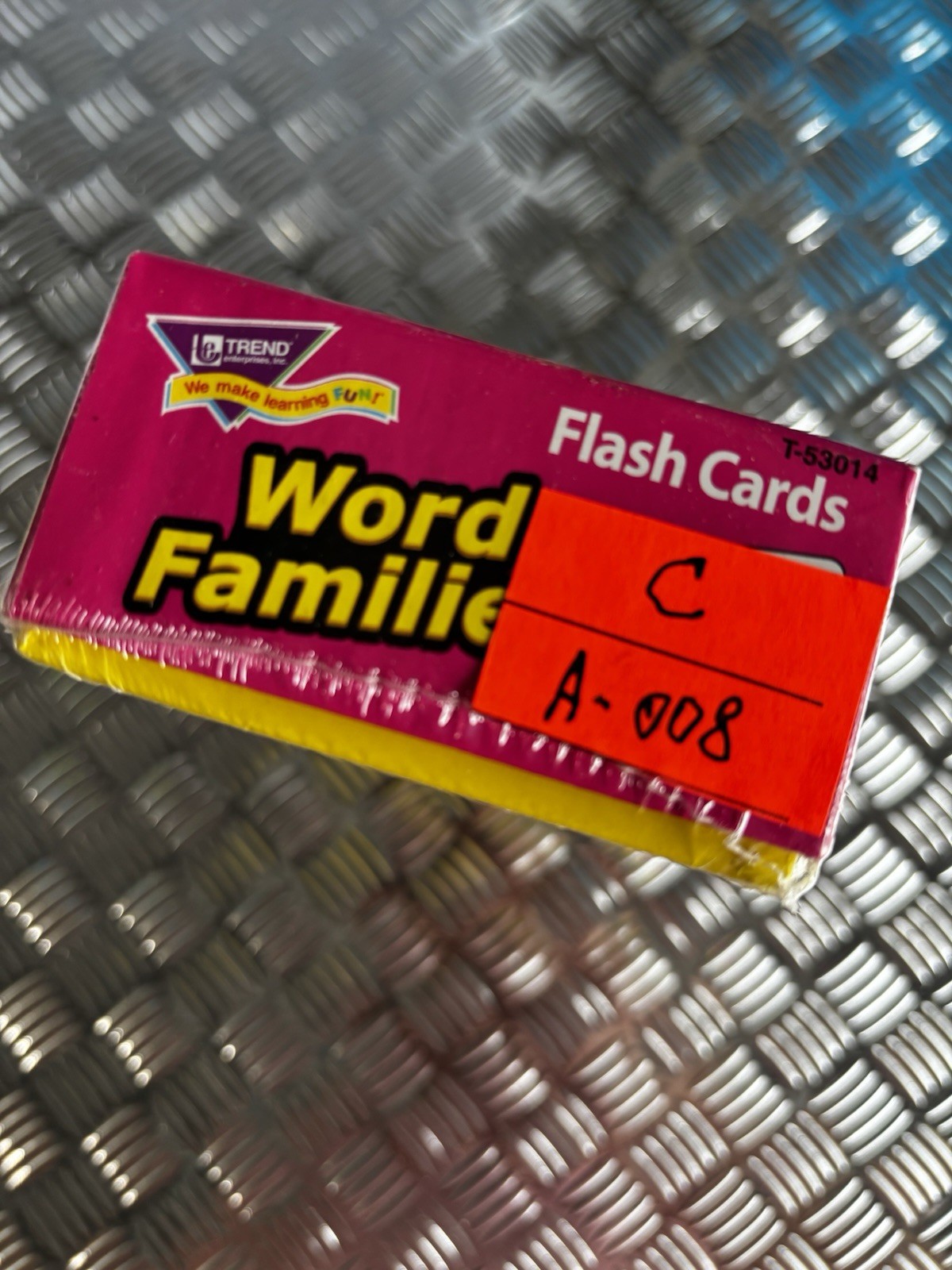 Lakeshore T-53014 Flash Cards Word Families Ages 6 & Up 96 Cards (CA-008)