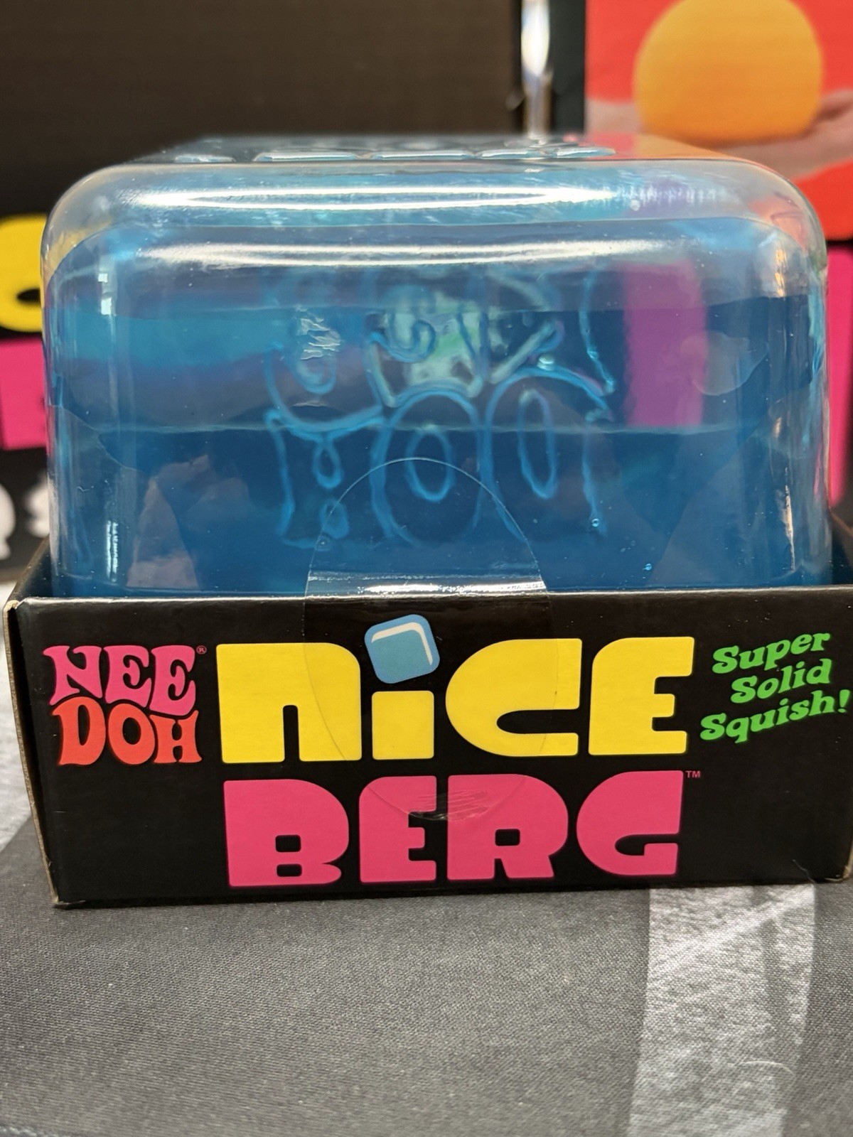 🧊🔥Genuine Original Needoh XL Nice Berg! Blue 🔥🧊Same Day Shipping US Seller !