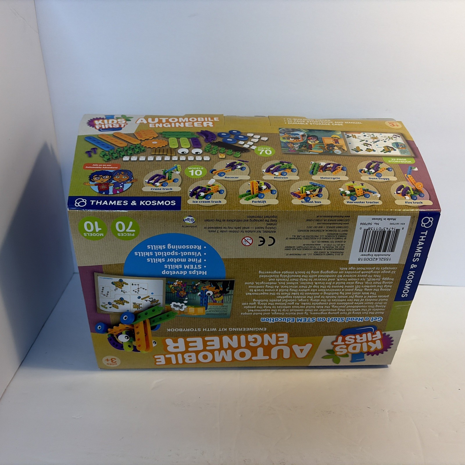 THAMES & KOSMOS – KIDS FIRST AUTOMOBILE ENGINEER KIT WITH STORYBOOK (NEW)