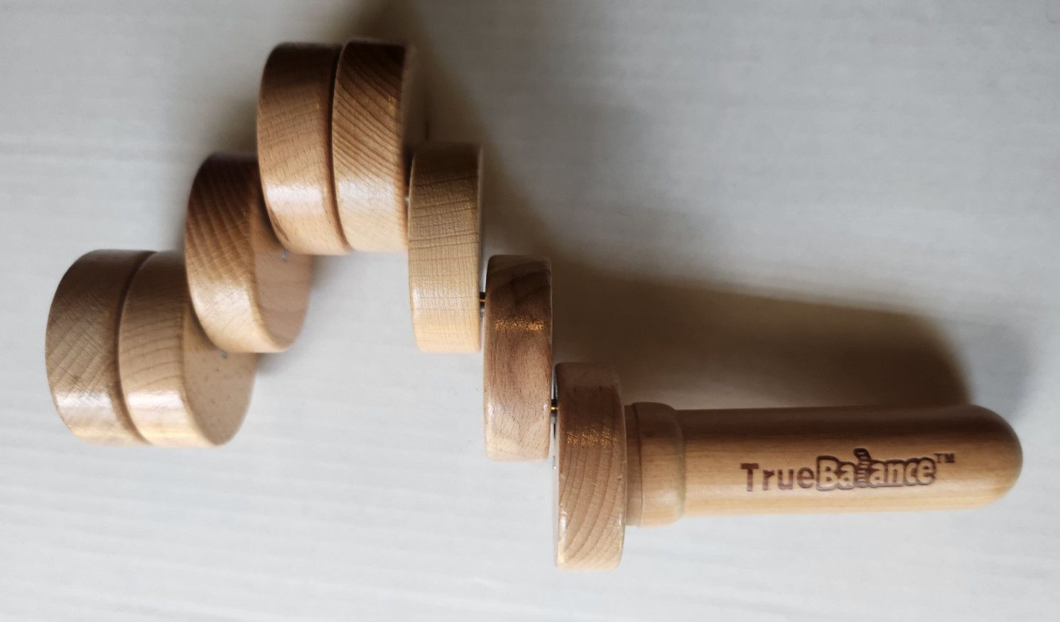 True Balance Handheld Wooden Toy by Excite “STEM” Coordination New/Sealed Clear