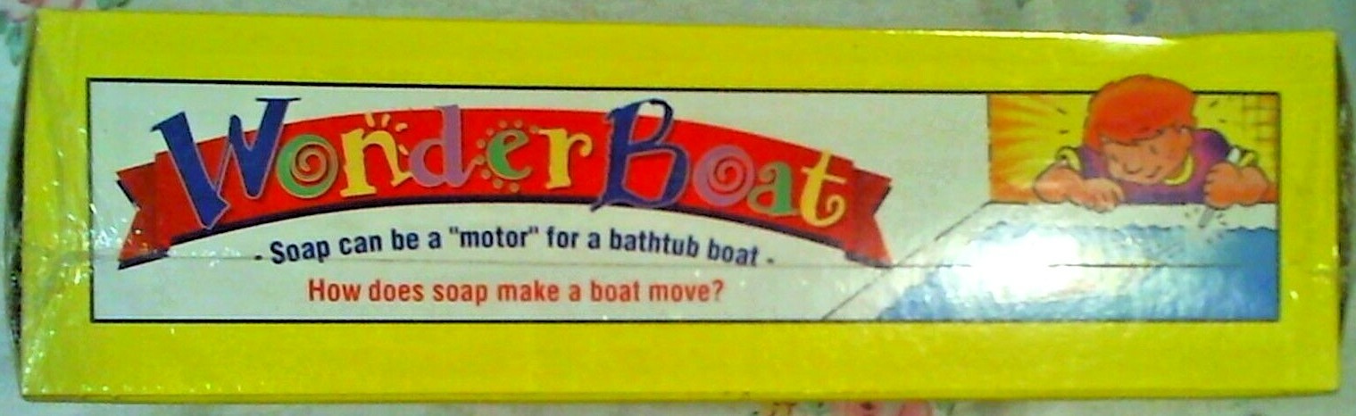 WONDER BOAT Science & Activity Kit – Ages 4 and Up – NEW & SEALED