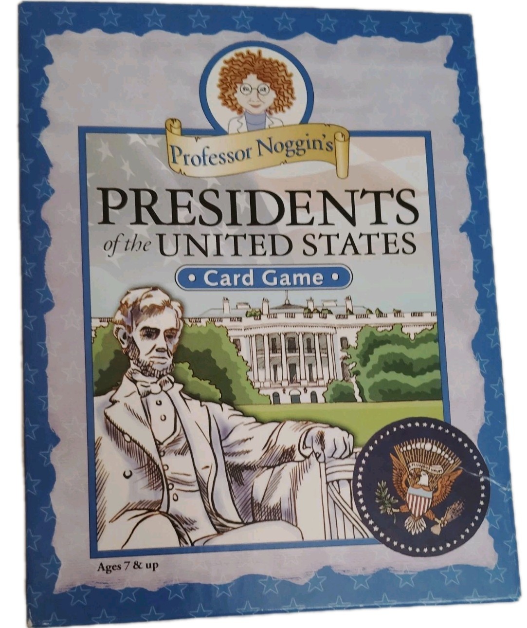 Professor Noggin’s Presidents of the United States Card Game ages 7+ 2-8 players