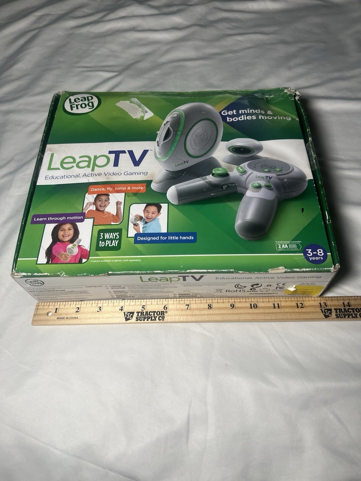 Leap Frog LeapTV Educational Active Video Gaming System NEW