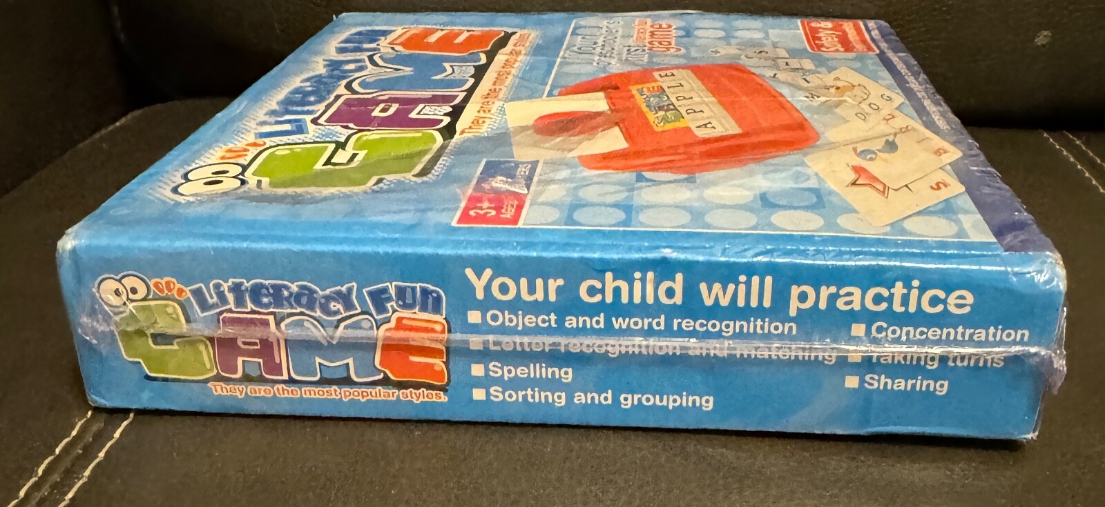 BRAND NEW LITERACY RED FUN GAME PRESCHOOL EDUCATIONAL 3+ 1 PLAYER LEARNING GAME