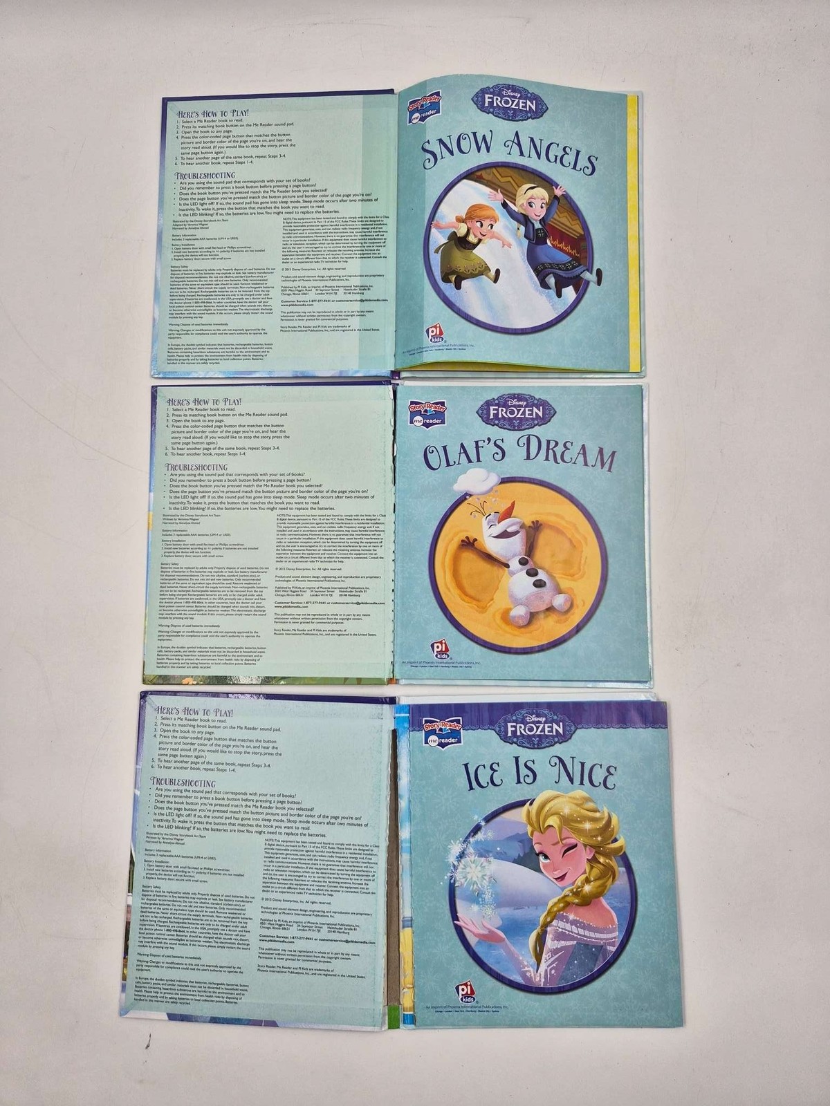 Disney Frozen Me Reader 8-Book Interactive Reading System with Electronic Pad