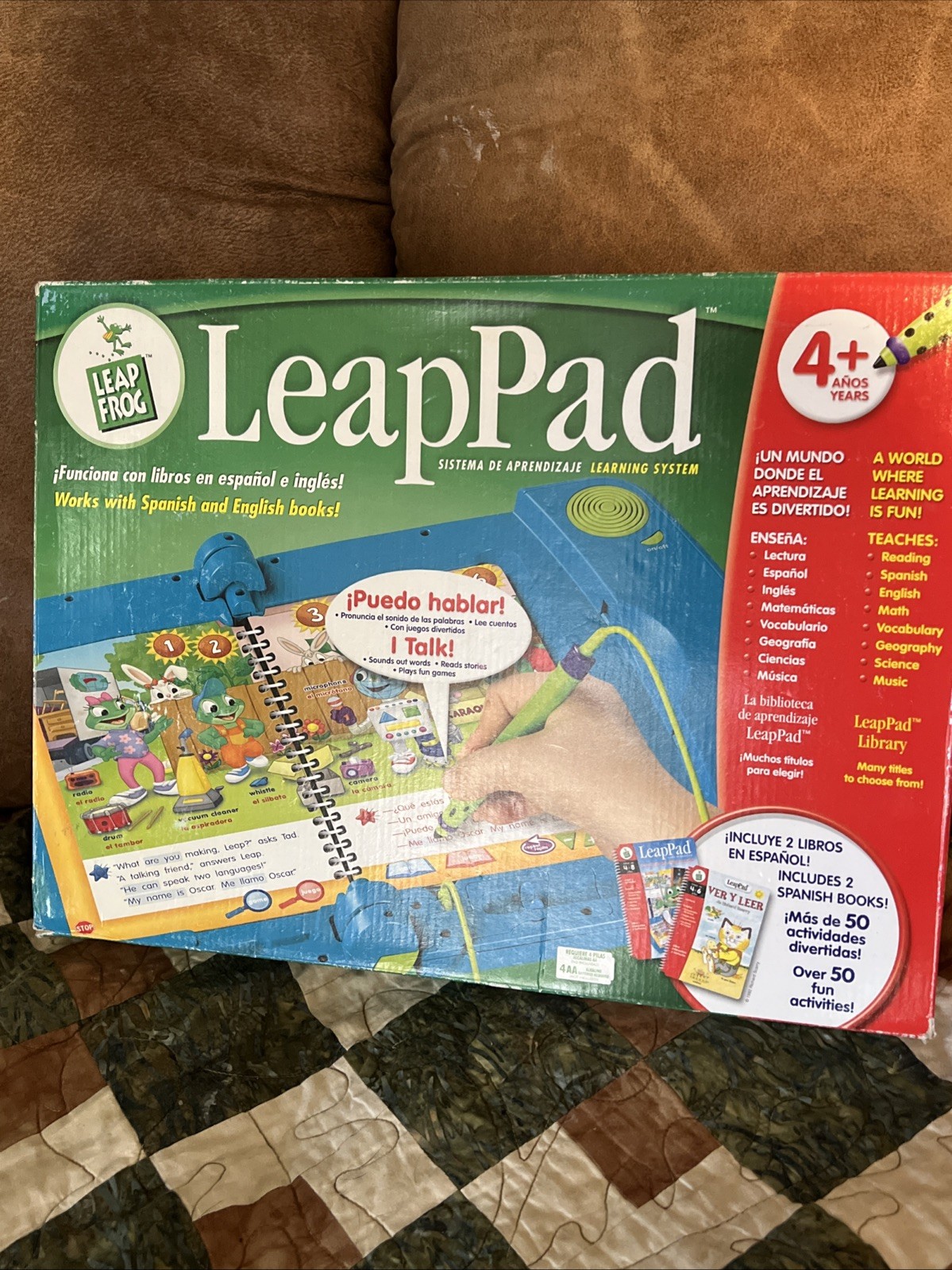 LeapFrog LeapPad Learning System- New! – Reading Phonics In English & SPANISH