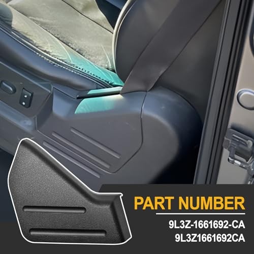 Front Passenger Right Seat Trim Cover Compatible with 2009-2014 F150 2010-2014