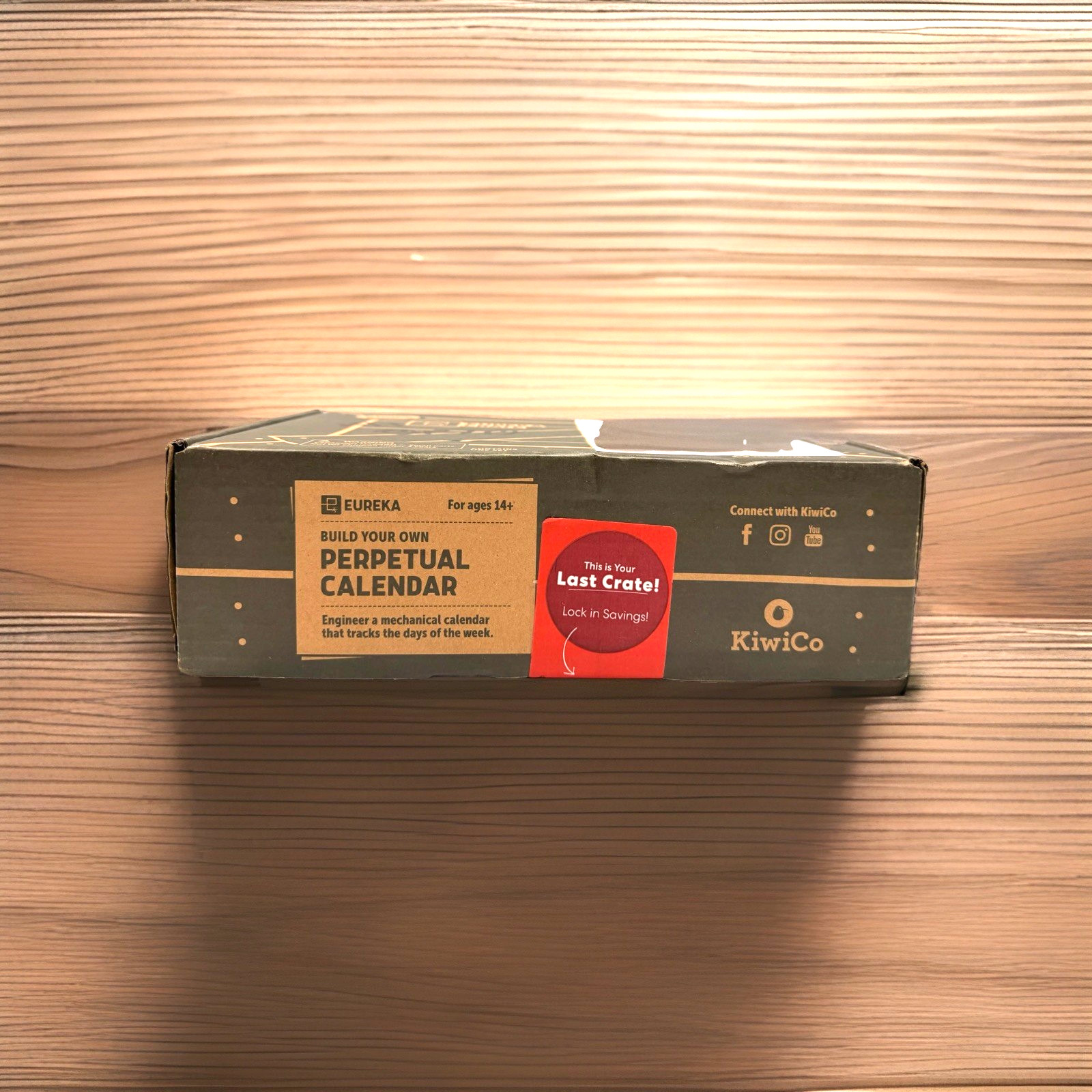 KiwiCo Eureka Crate Build Your Own PERPETUAL CALENDAR 14+ Learn Engineering