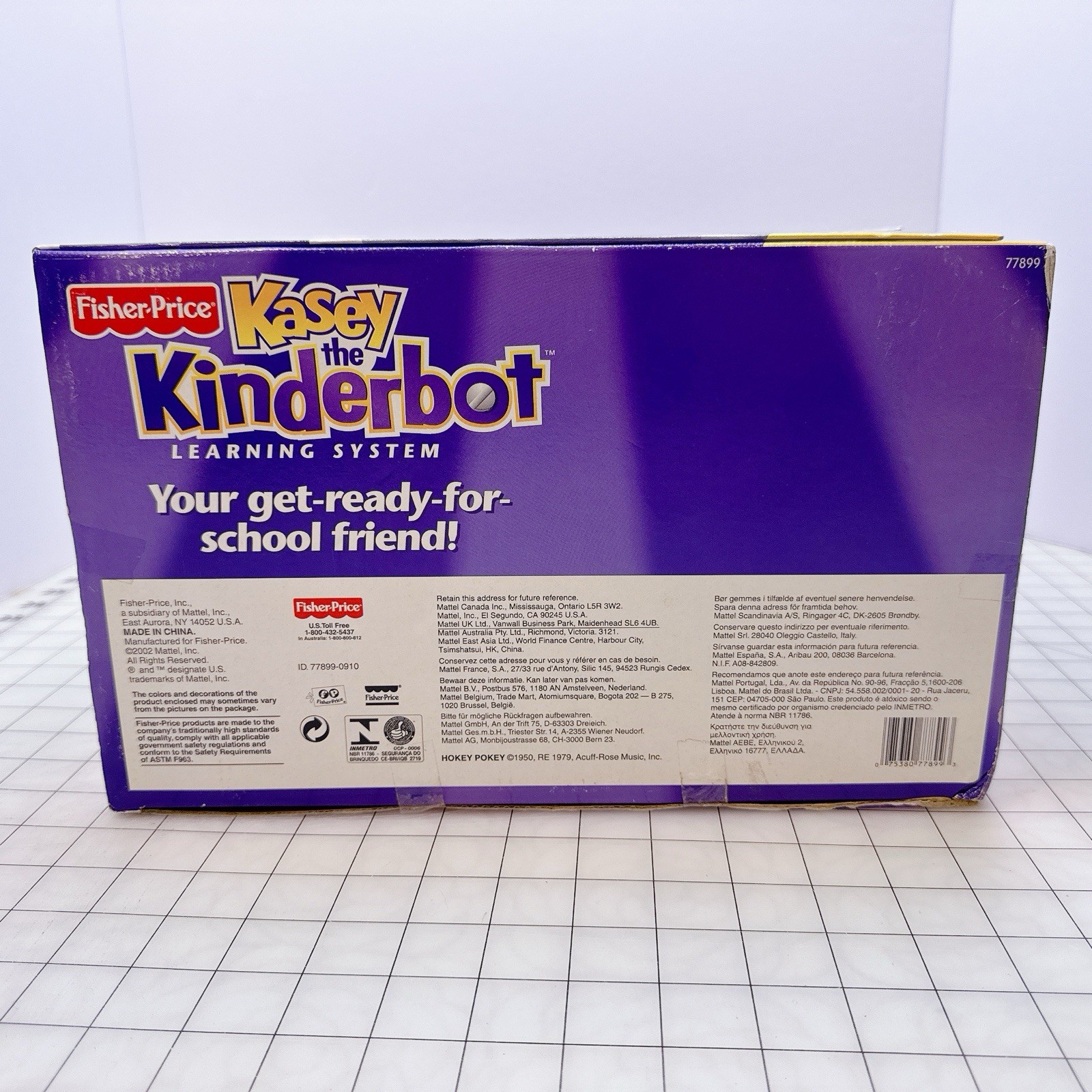 Fisher-Price Kasey the Kinderbot Learning System interactive Teaching Robot New