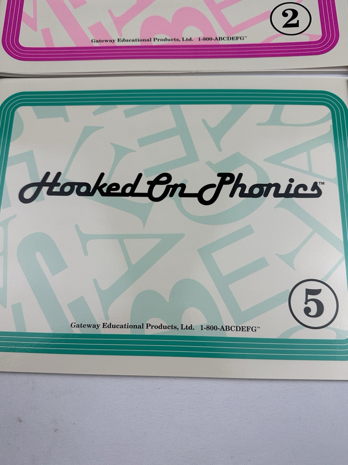 Hooked On Phonics Set W/ Original Box Back To Basics Cassettes Teaching