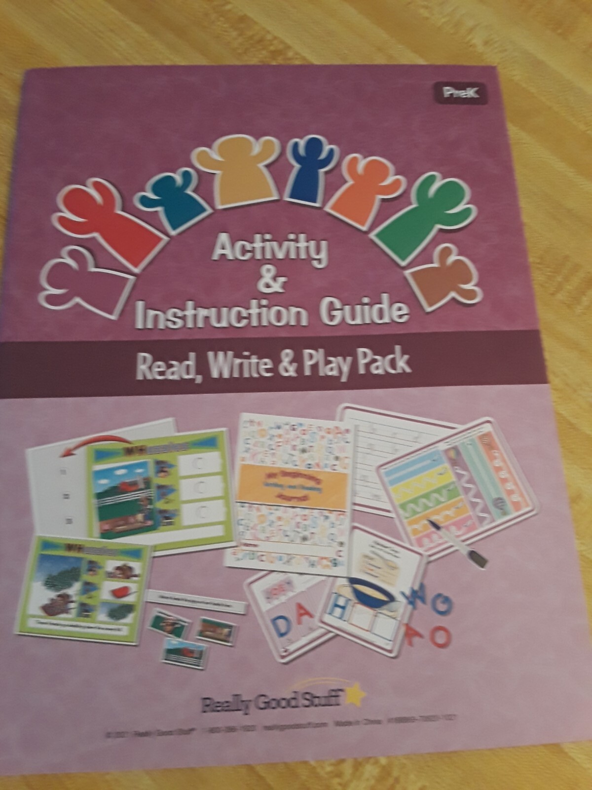 Really Good Stuff Family Engagement Reading, Write, and Play Pack PRE K And 2