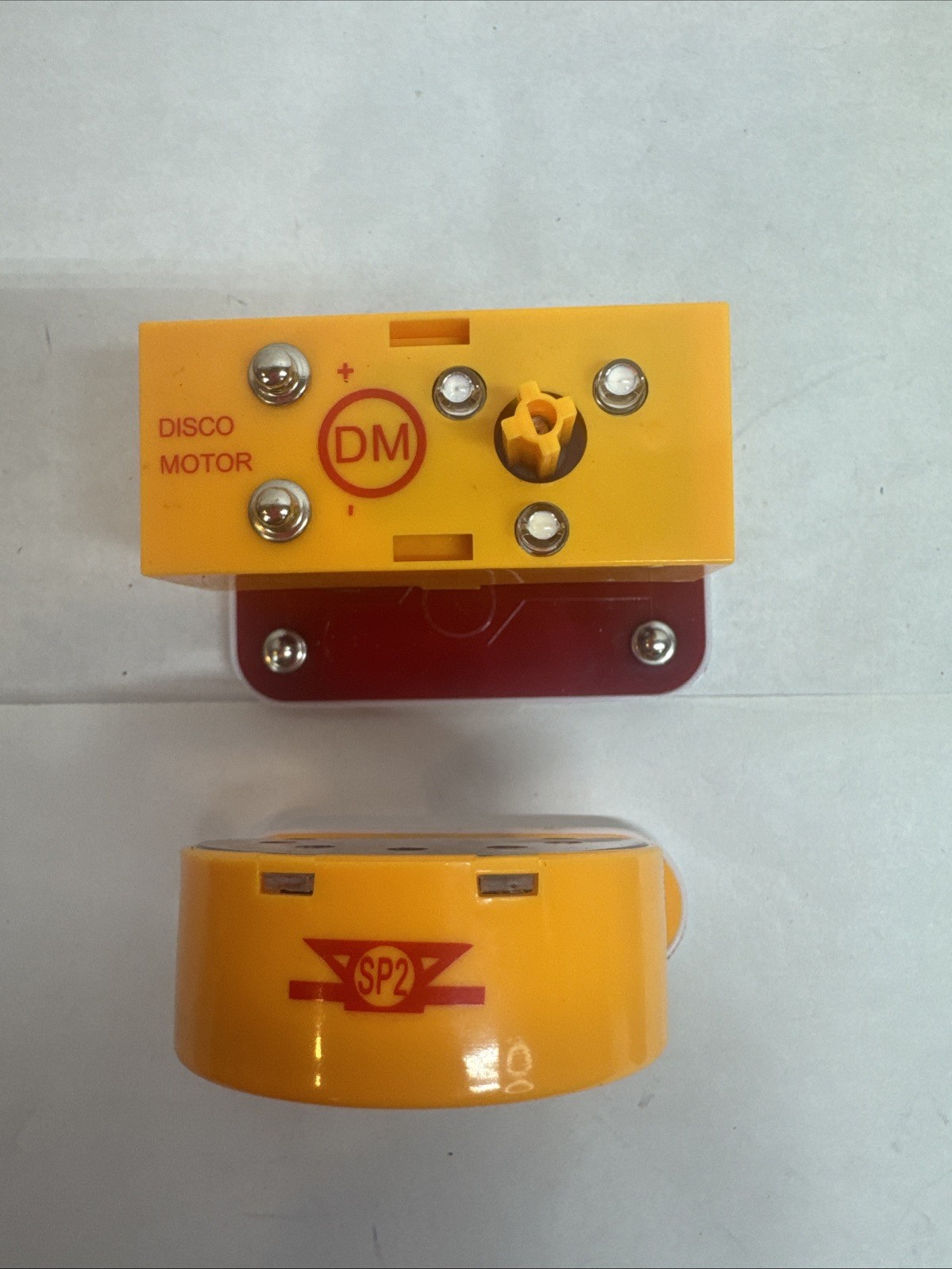 LOT of 6 Elenco Snap Circuits/Parts U29- LED MC, SP2 , M8, M1, DM, B1 ~ TESTED