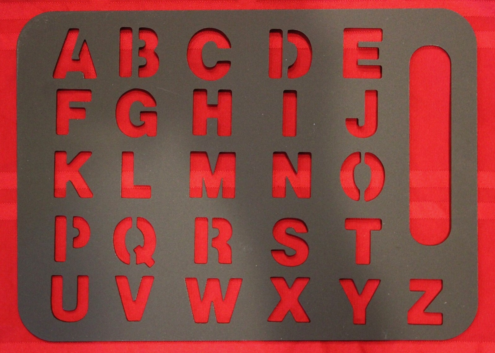 SPELLING ENGLISH ALPHABET COMMUNICATE LETTER BOARD AUTISM THERAPY 11″ x8″