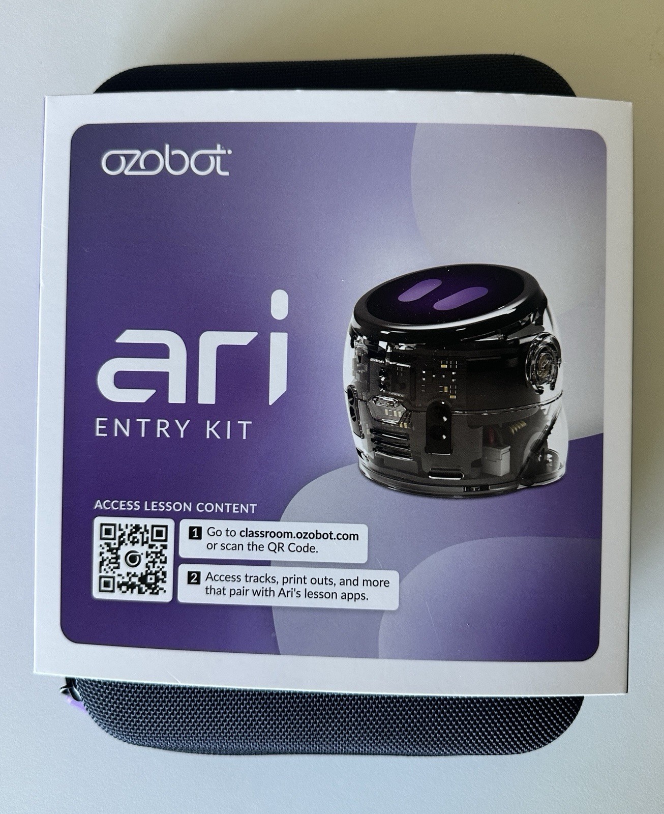 OZOBOT Ari Entry Kit Interactive Learning Robot with Touch Screen ToF Sensor