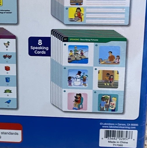 Lakeshore Learning-English Language Development Activity Cards-Level 3-SEALED