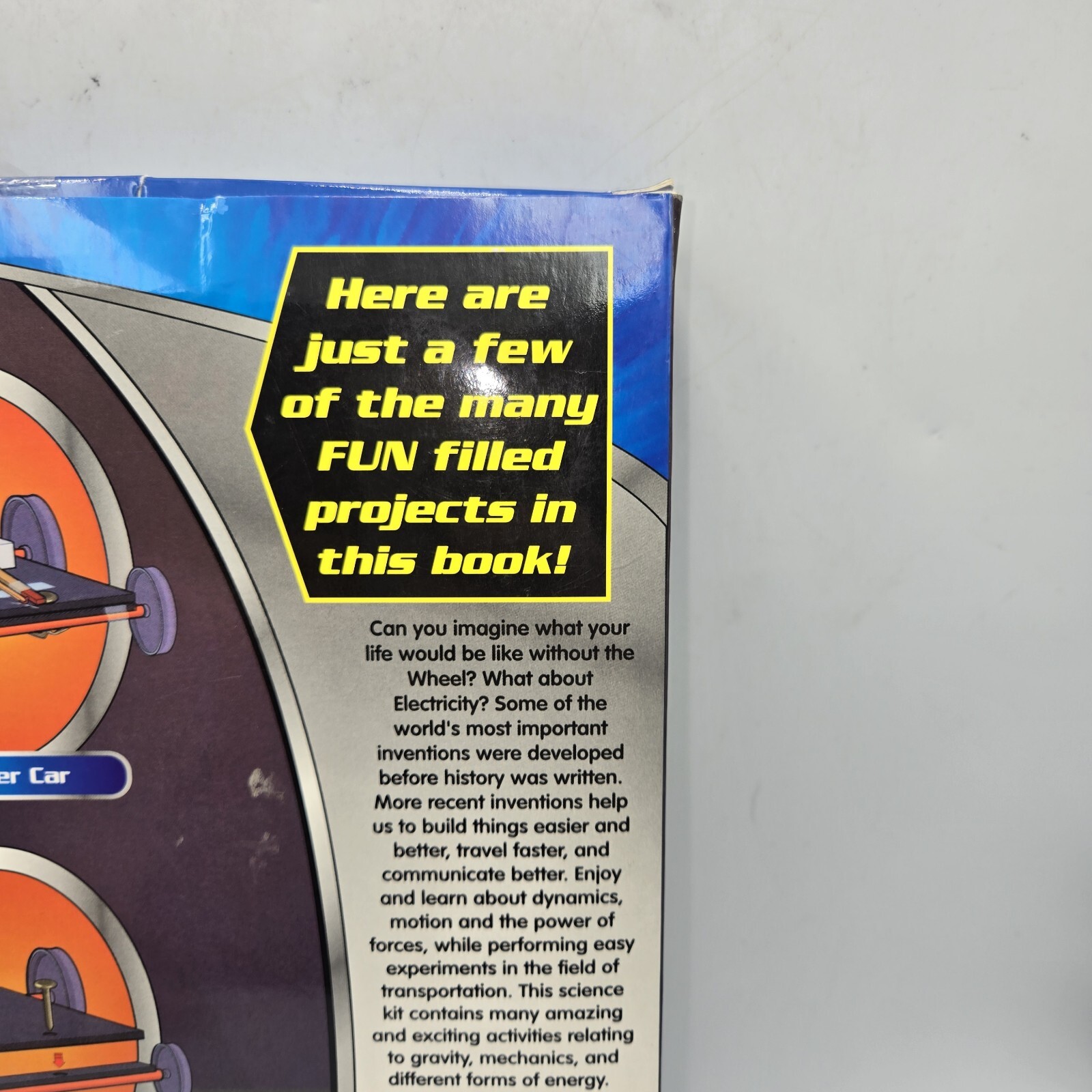 Project Kit for Kids Invention in Land Vehicles ages 8 and UP