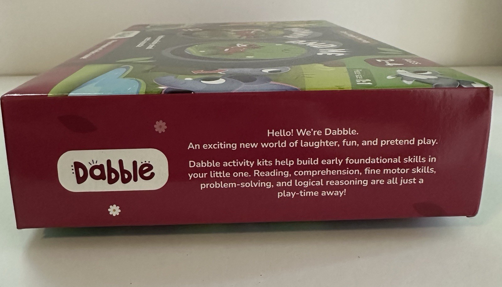 Dabble Mommy and Me Animal Match Up Puzzle Ages 2-4 12 Piece Educational NIP