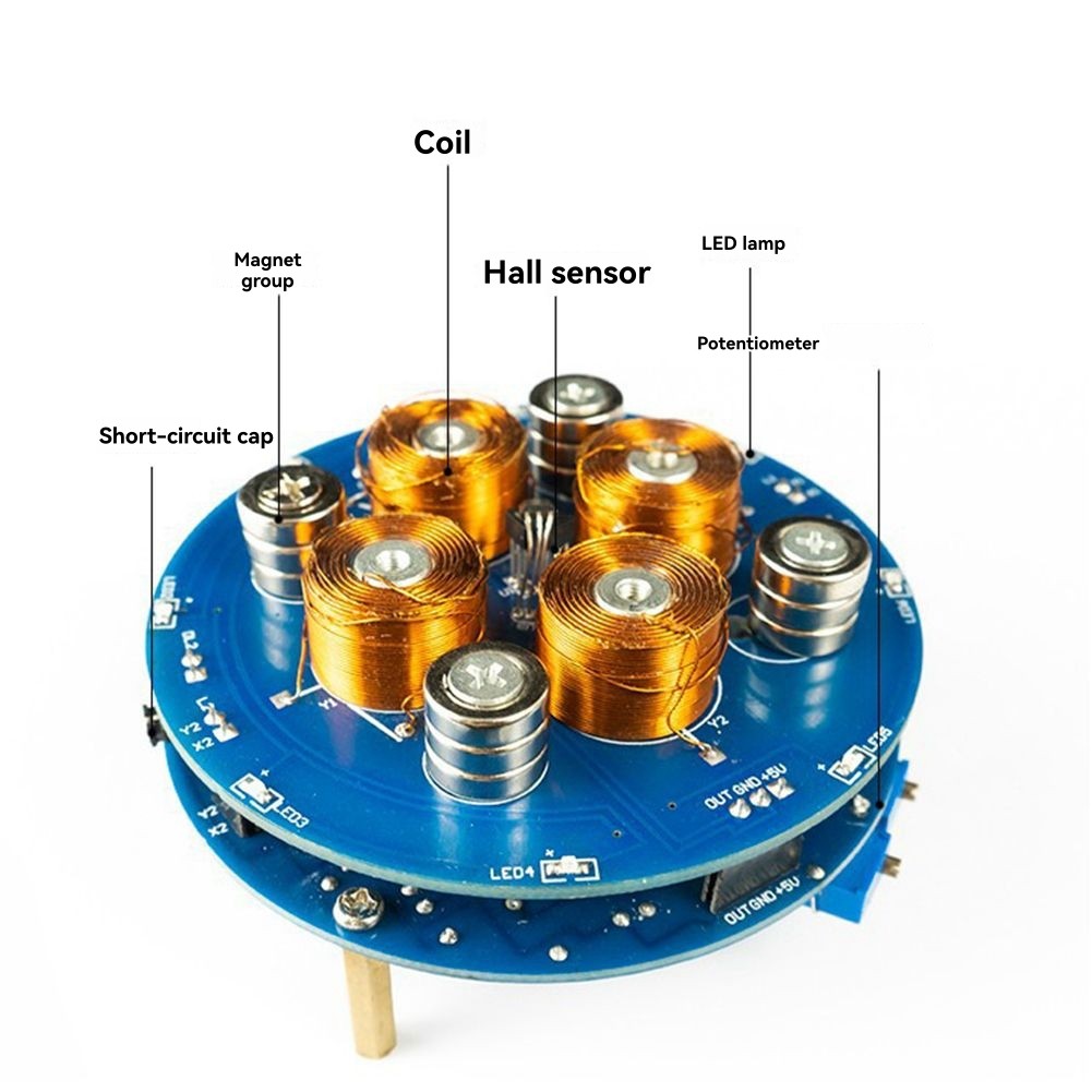 Magnetic Levitation DIY Electronic Kit Experimental Coil Push-Down Module4968
