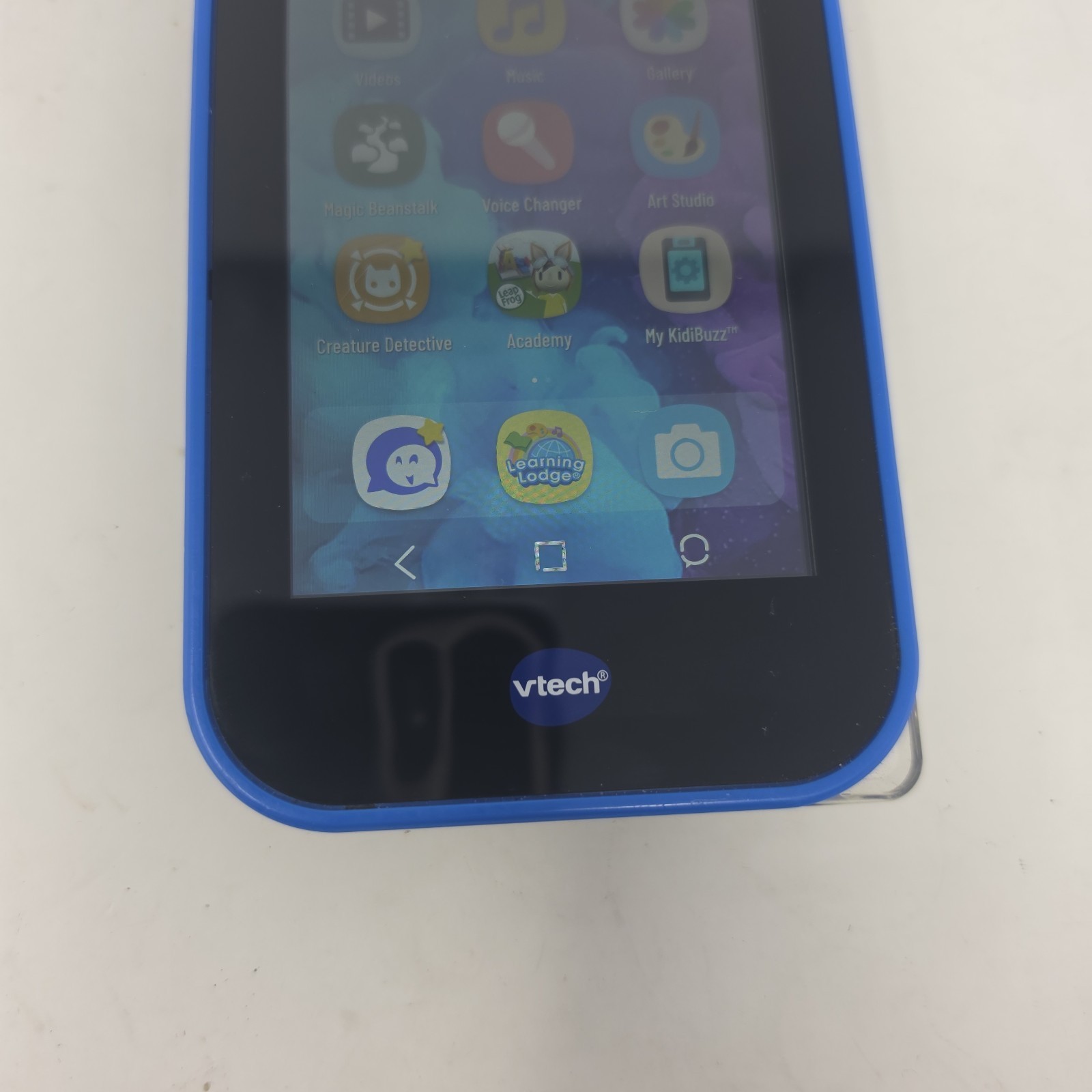 VTech KidiBuzz 3 Smart Device – Blue TESTED FACTORY RESET