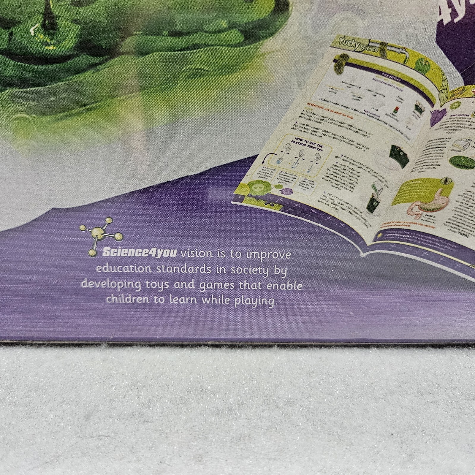 Science4You Yucky Science Playset STEM Learning Kit 15 Activities & Experiments