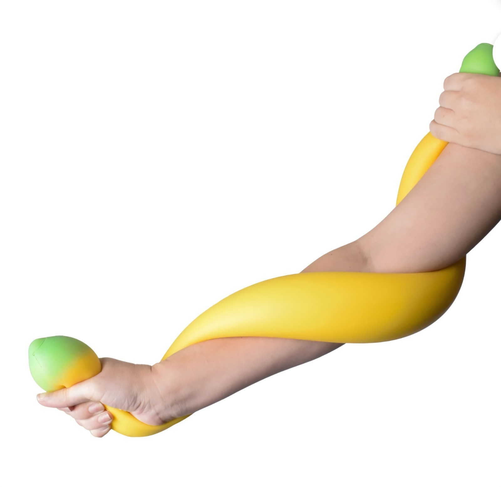 Jumbo Squishy Banana Laffy Snacks by Sunny Days Viral XL Yellow Fruit Squeezie