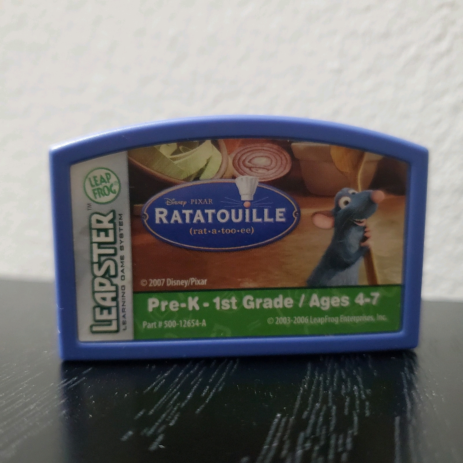 Lot of 2 Leapfrog Leapster Disney Pixar Cars Ratatouille Game **Cartridge Only**