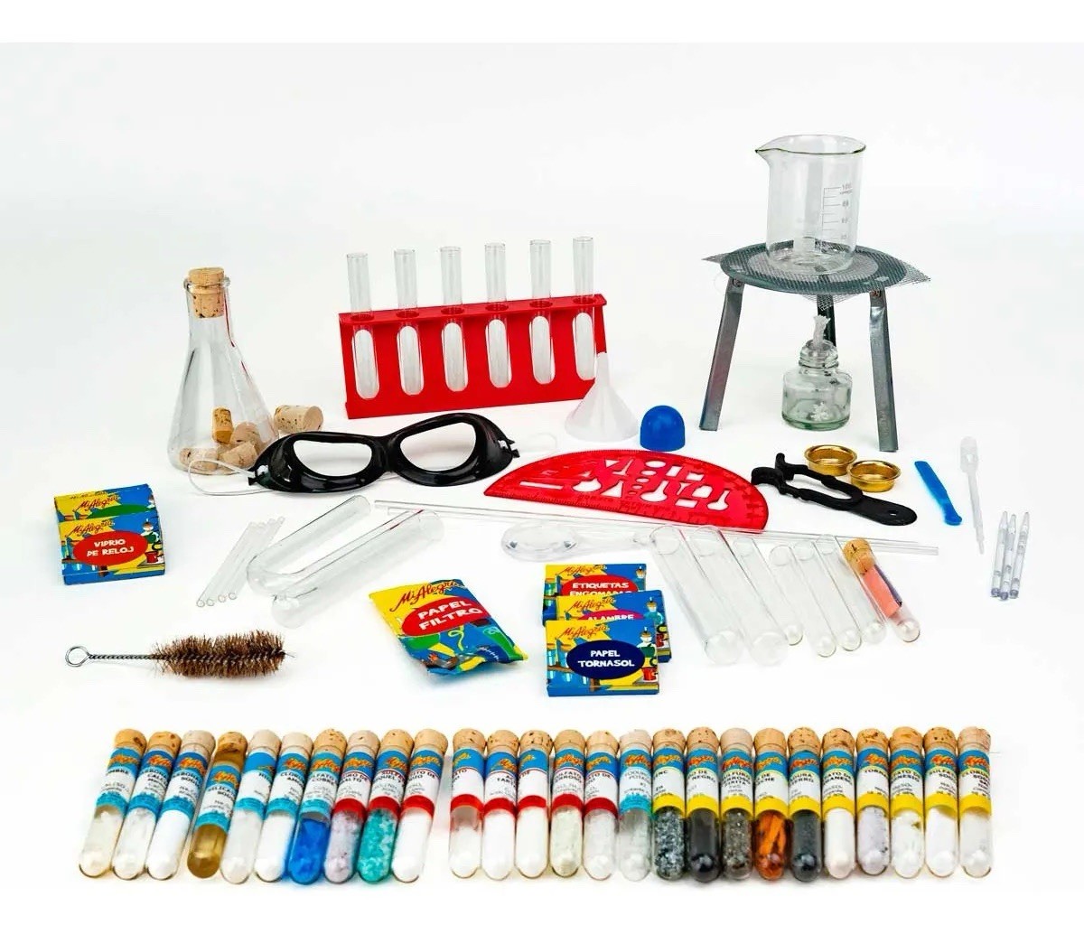 Mexican Toy Juego De Quimica Chemistry Set 160 Experiments Made In Mexico
