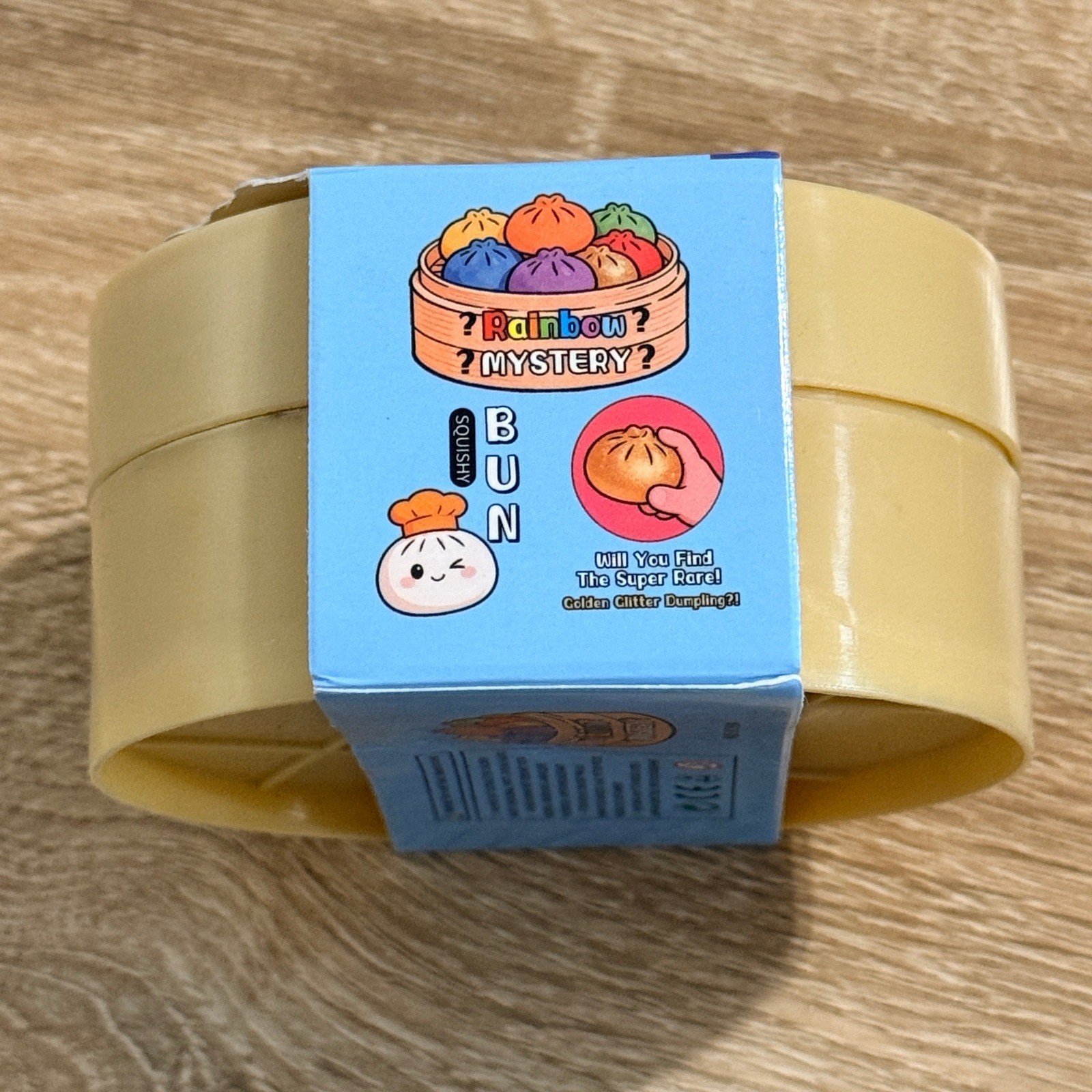 Squishy Bun Fidget Toy Unisex OS Tan Rainbow Mystery Sugar Edition Dumpling