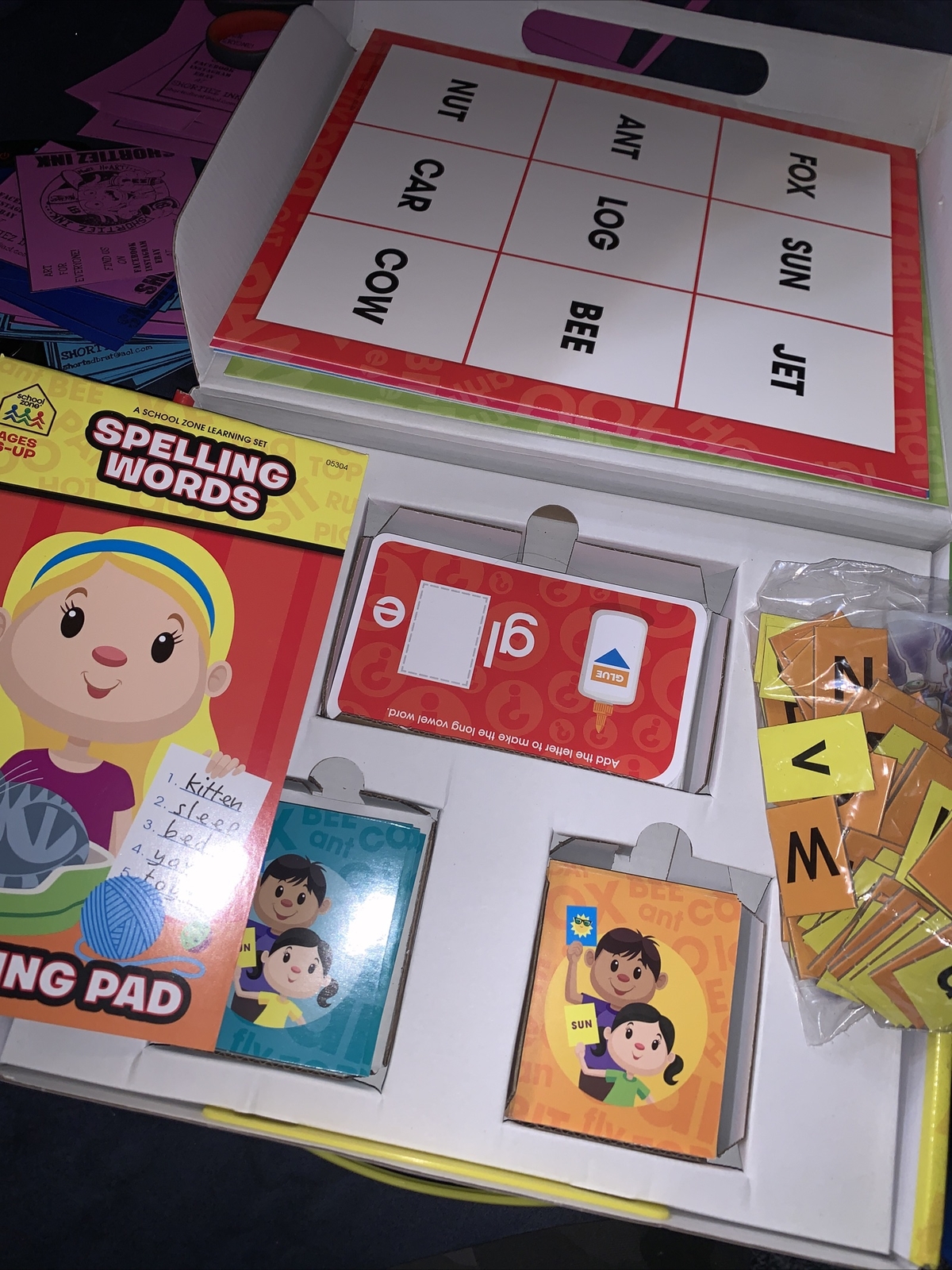 School Zone Learning Set Spelling Words 076645053046