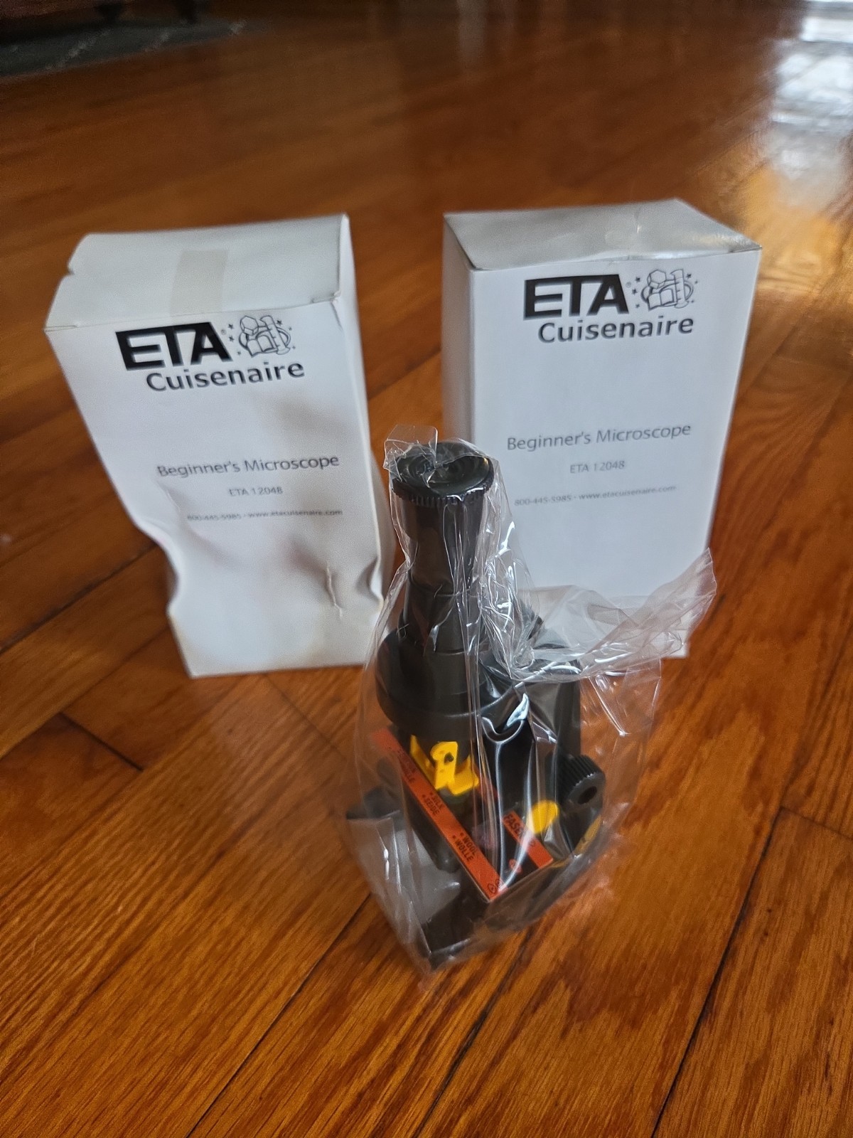 Lot of 2 NEW ETA Cuisenaire Beginner’s Microscopes 12048 Educational Ages 8-11