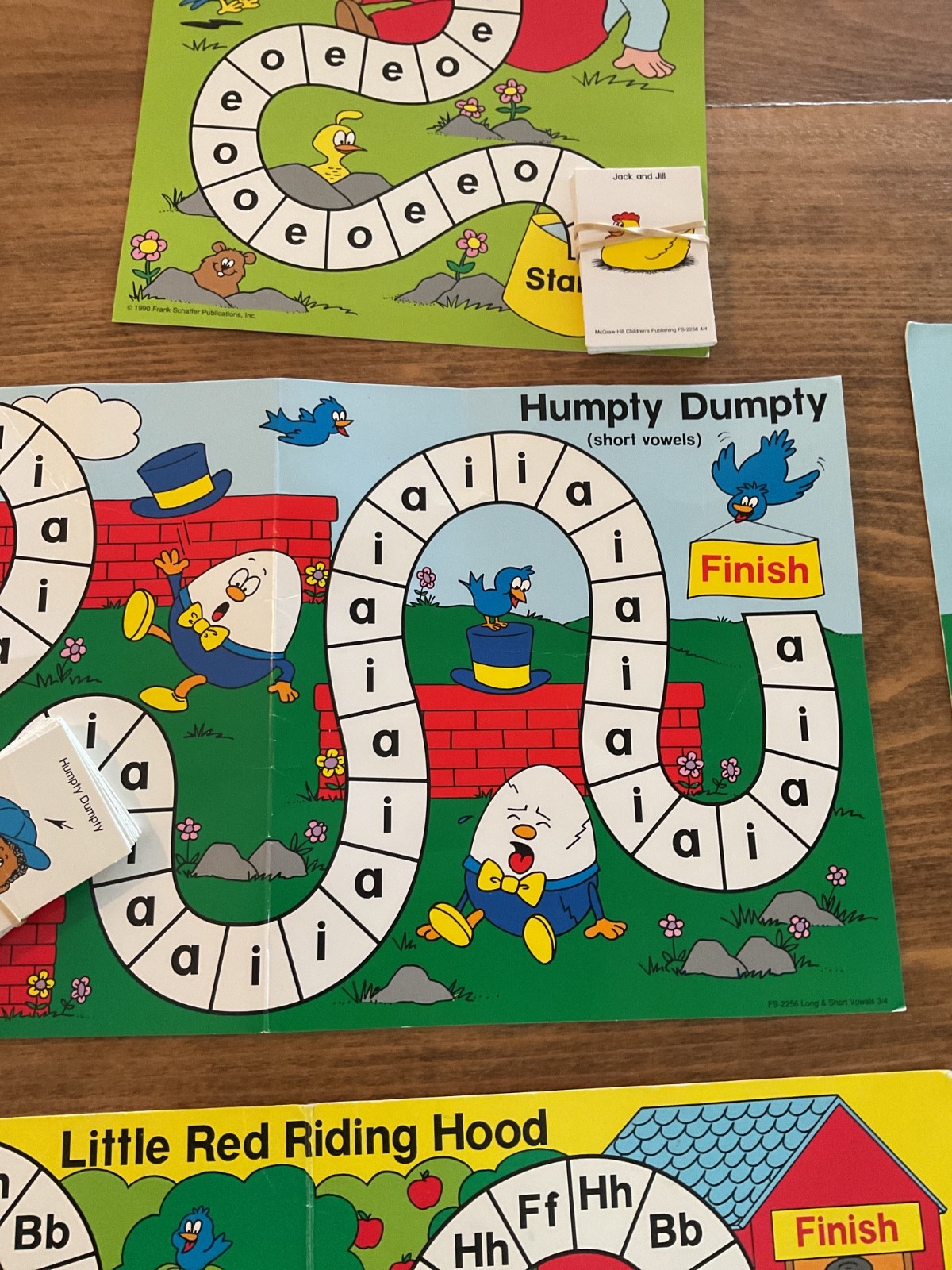 Frank Schaffer Folder Phonics/Phonemic Awareness Games Set of 5 EUC