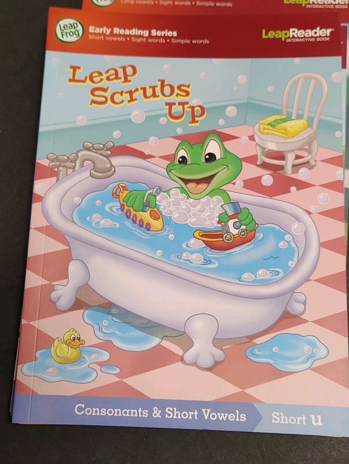 Leap Frog-11 Leap Reader Books – With Learn To Read Circular Parent Guide