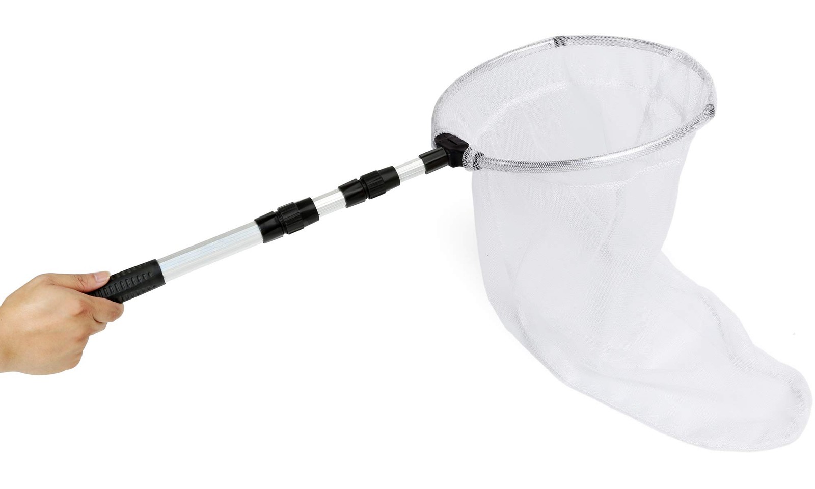 Butterfly Net With 12″ Ring, 24″ Net Depth, Handle Extends To 36 Inche