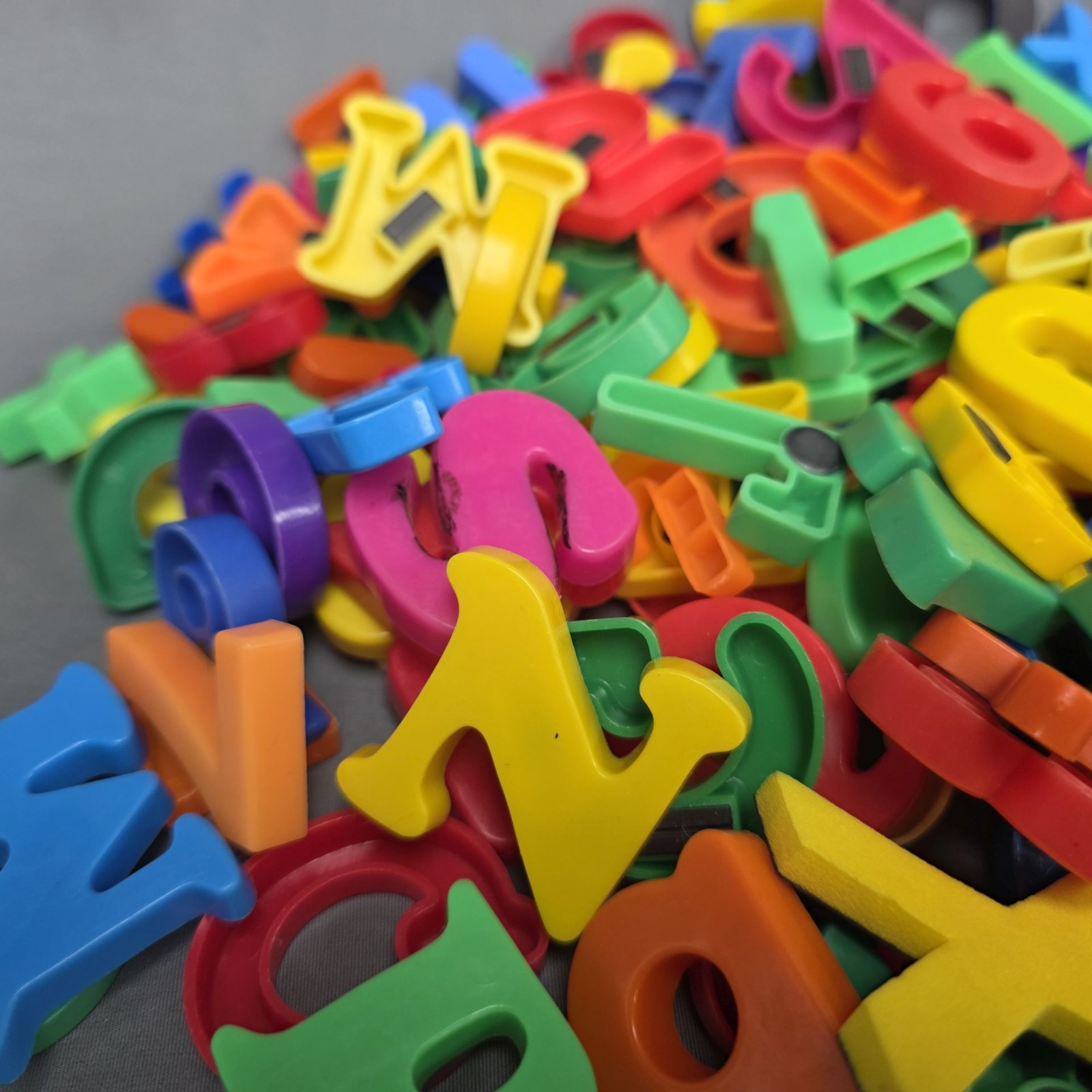 Vtg Magnetic Letters Numbers Homeschool Mixed Fisher Price Tootsietoy Jaru 200+