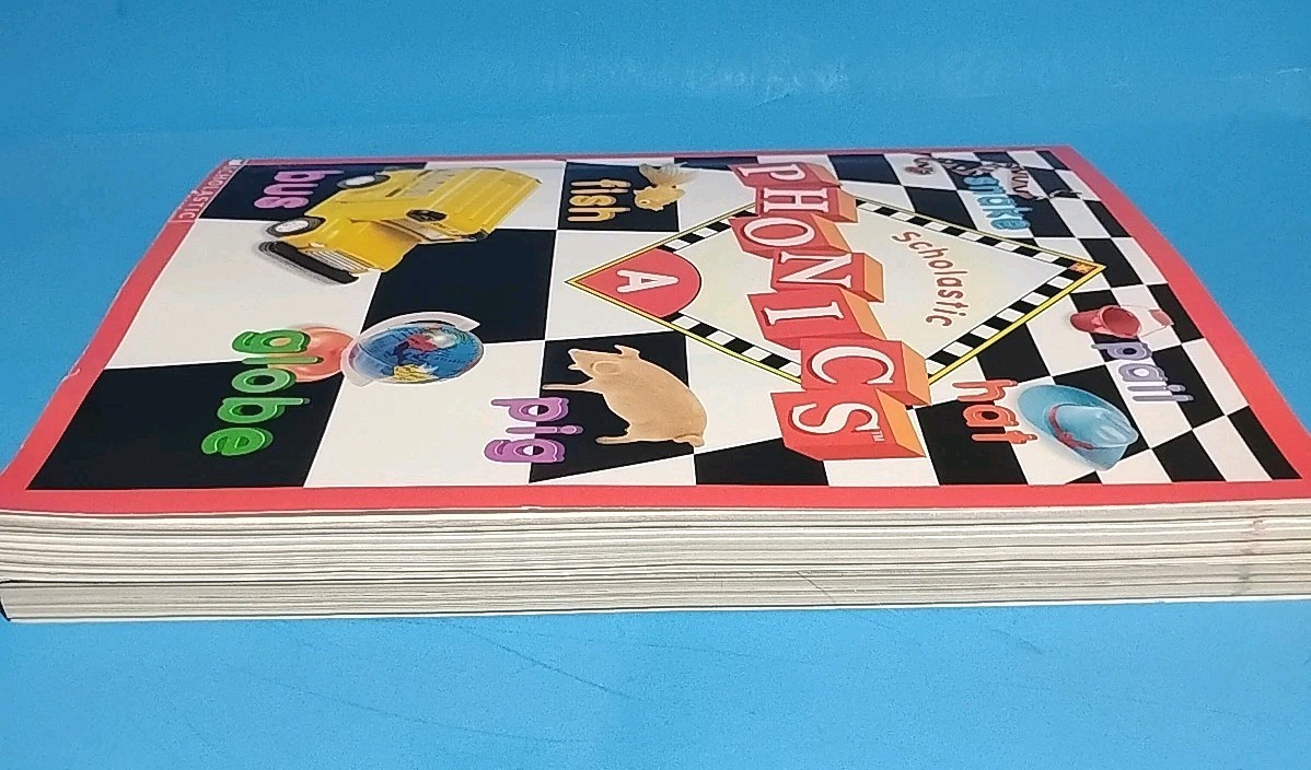 Scholastic Phonics Workbooks K – 2nd Grade LOT 2 Paperback Both NEW