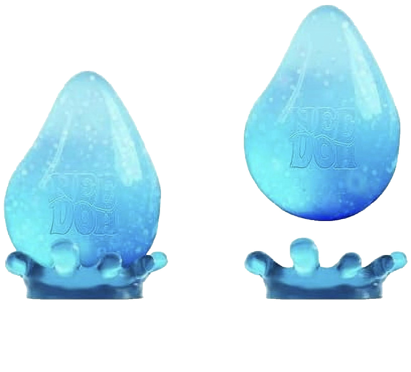 Set of 3 NeeDoh Dream Drop Schylling Squishy Fidget Toy Blue Purple Pink