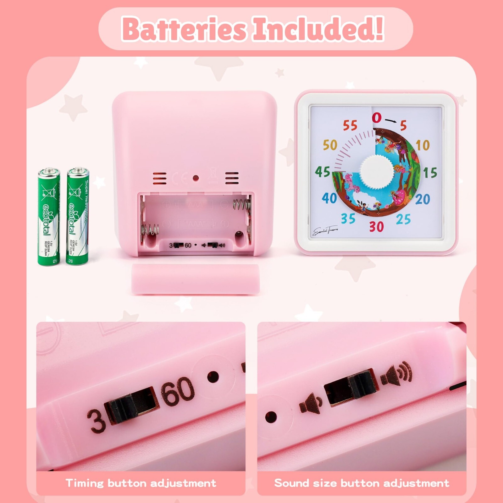 Visual Schedule for Kids & Visual Timer Reward Chart for Kids Autism Sensory Toy