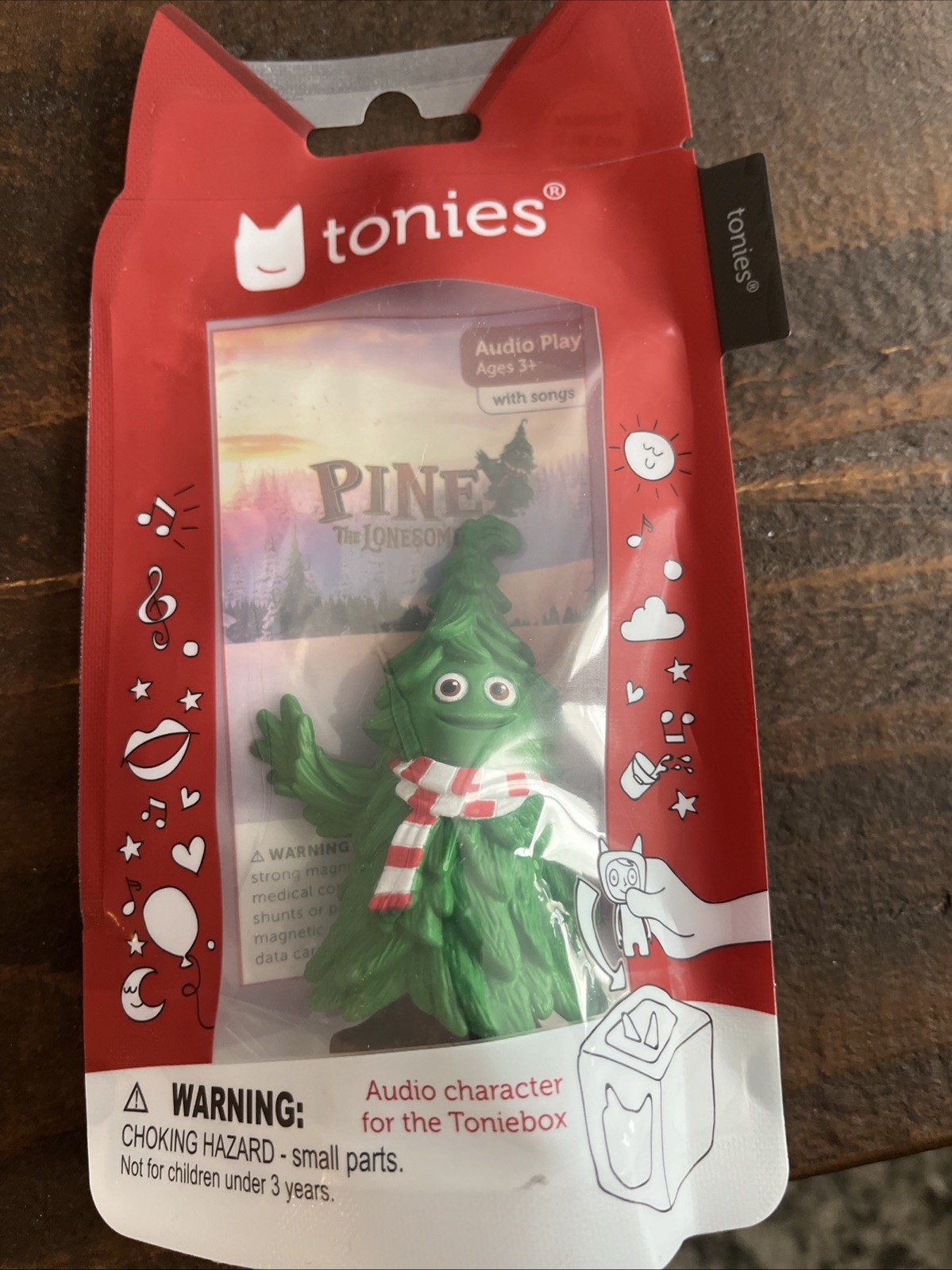 New! Piney: The Lonesome Pine Tonies Figure