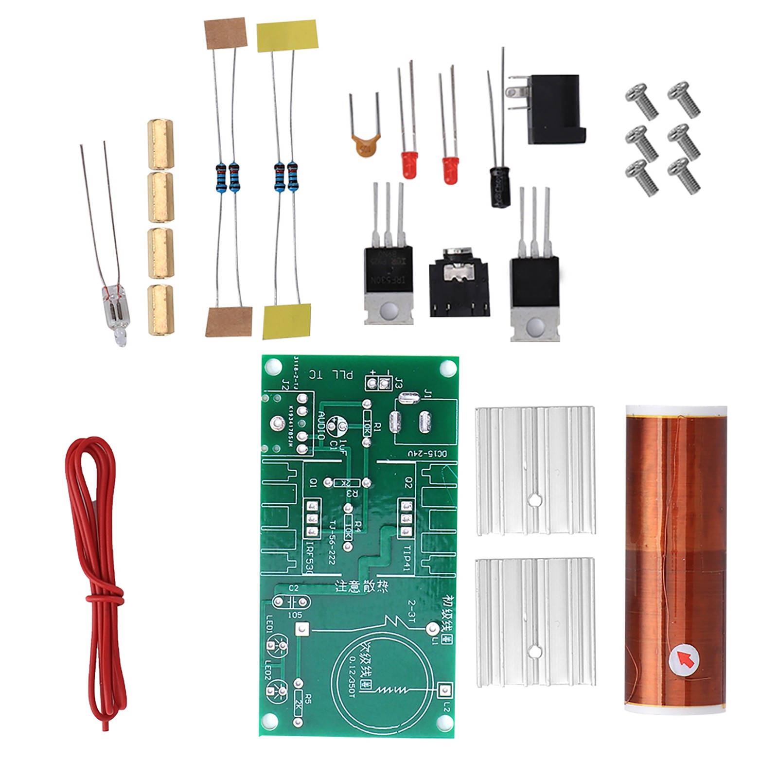 Coil Module Plasma Speaker Unassembled Mini Electronic Kit Tool 15W DC New