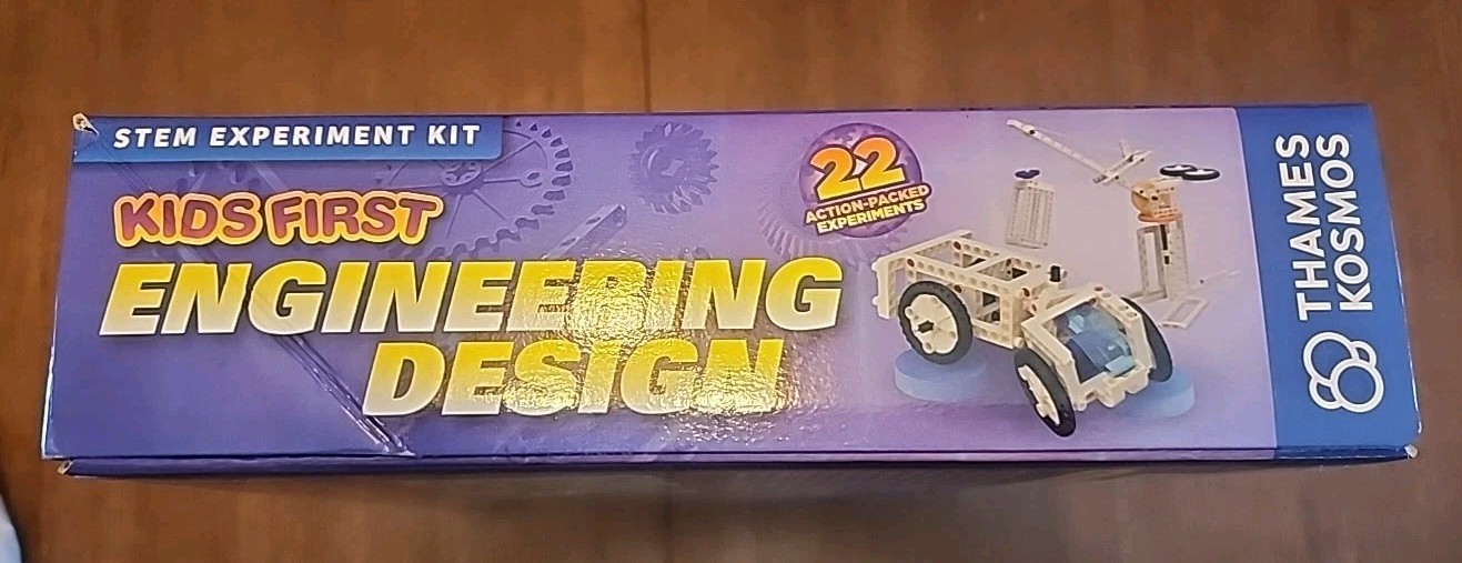 Thames & Kosmos Kids First Engineering Design 628318 Stem Experiment Kit – NEW