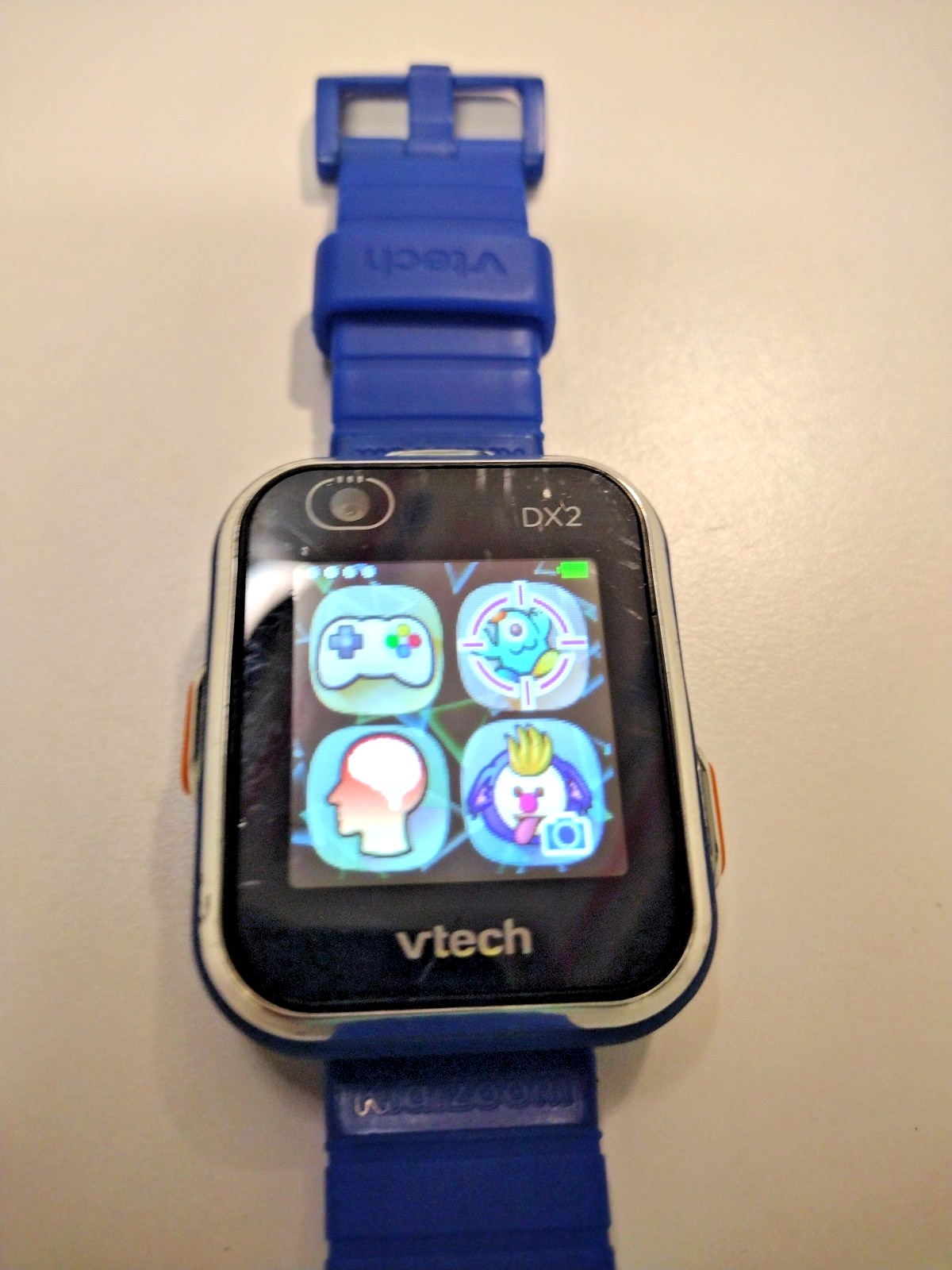 VTech Kidizoom Smartwatch DX2 Blue – Working – No Cable – Used