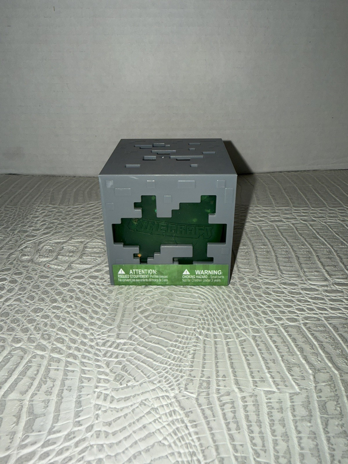 Minecraft Green Jelly Cube Squishy NIB