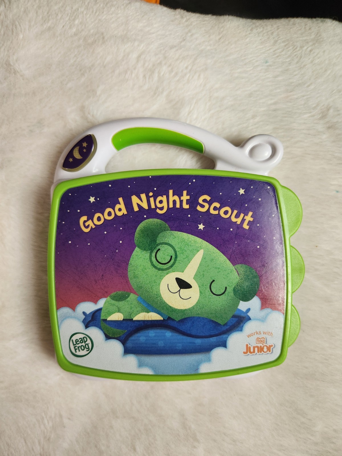 Leap Frog GOOD NIGHT SCOUT Electronic Book Works With Tag Junior 2011 Works