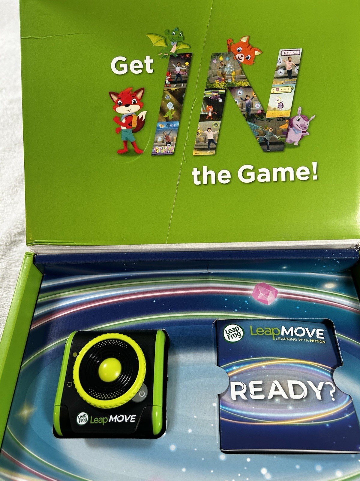 Leap Frog Leap Move Learning With Motion Preloaded Video Game System 25 Games