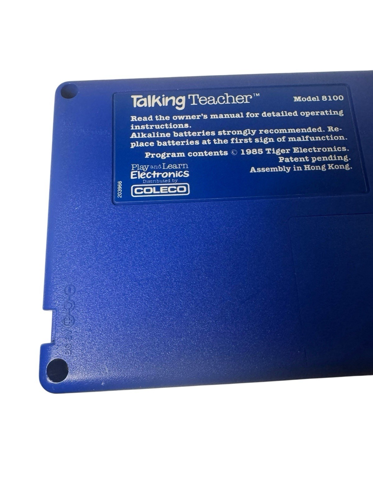 Talking Teacher Spelling Math Electronic Learning by Coleco 1985 Vintage Tested