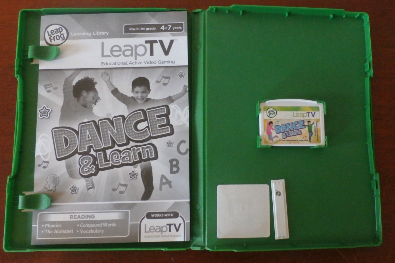 LeapFrog LeapTV Educational Video Gaming System Learning Console with 2 games