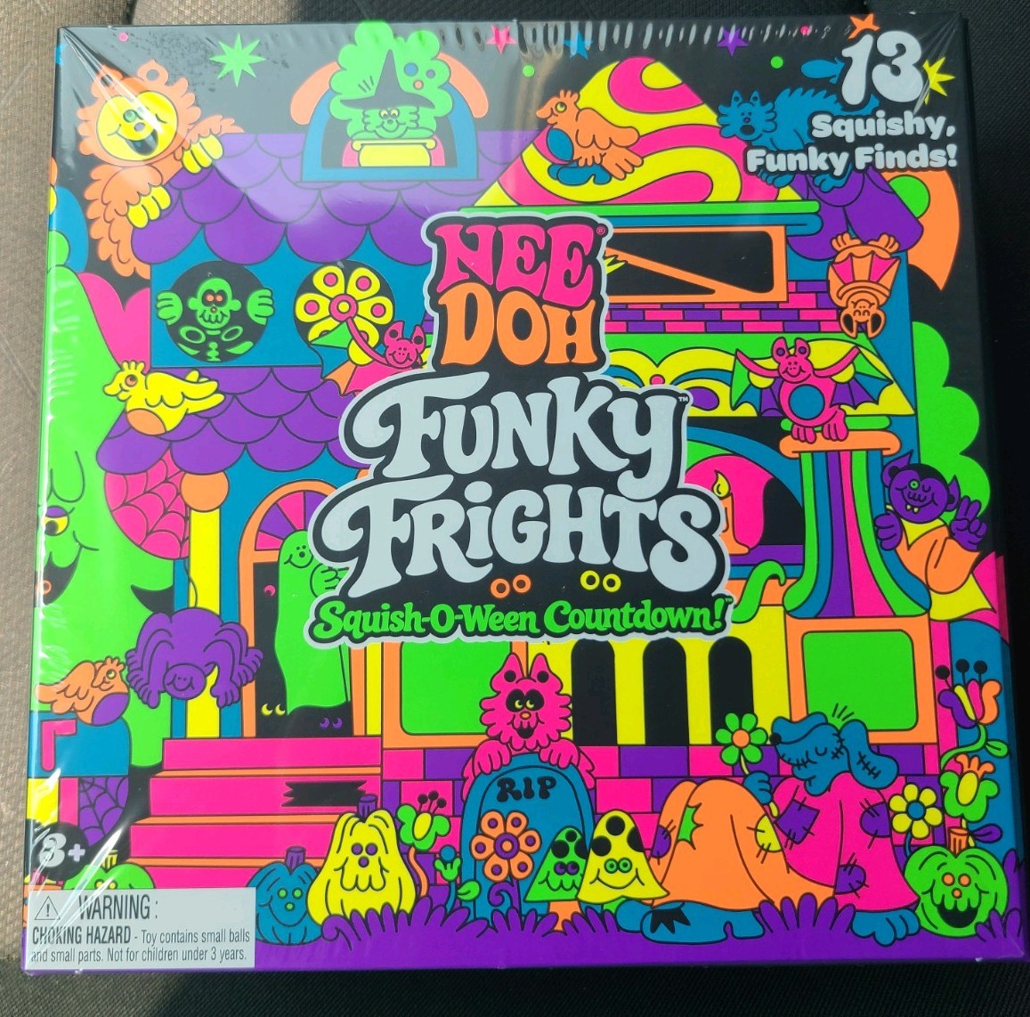 Nee Doh Funky Frights Squish-O-Ween Countdown BRAND NEW 2026 SEALED