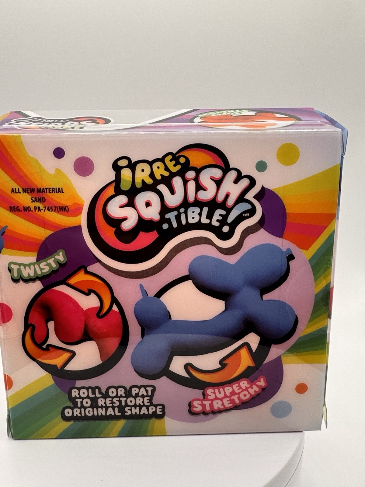Irresistible Squish Stretchy Balloon Dog Glow in Dark Stress Toy Kids free ship