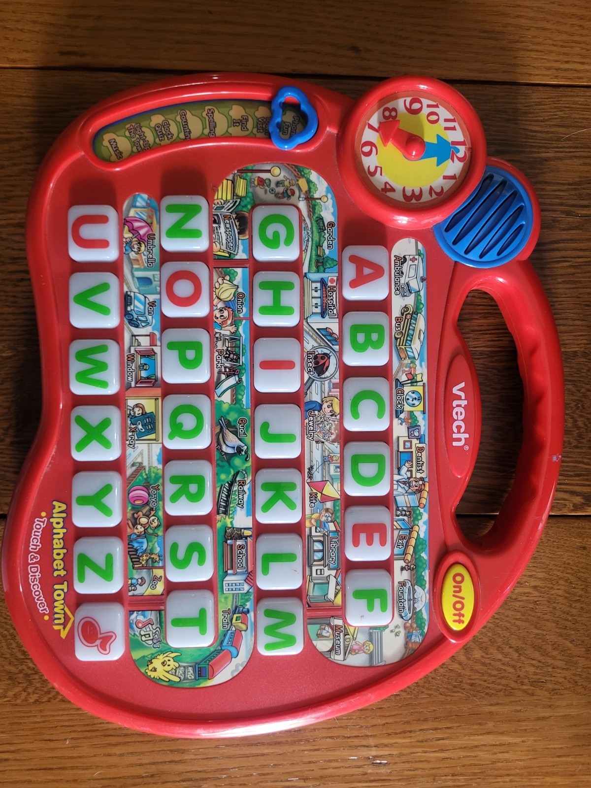 vtech alphabet town Touch And Discover – Tested And Works! Read Full Description