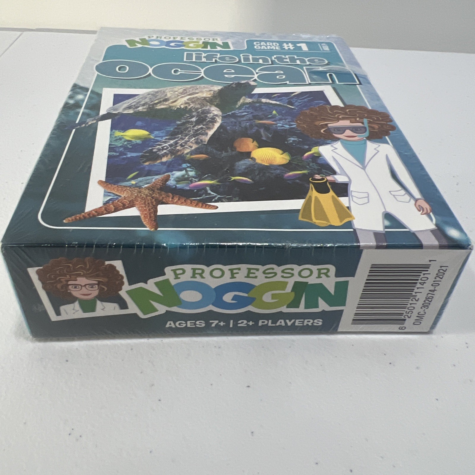 Professor Noggin Life In The Ocean Card Game #1 Educational Sealed